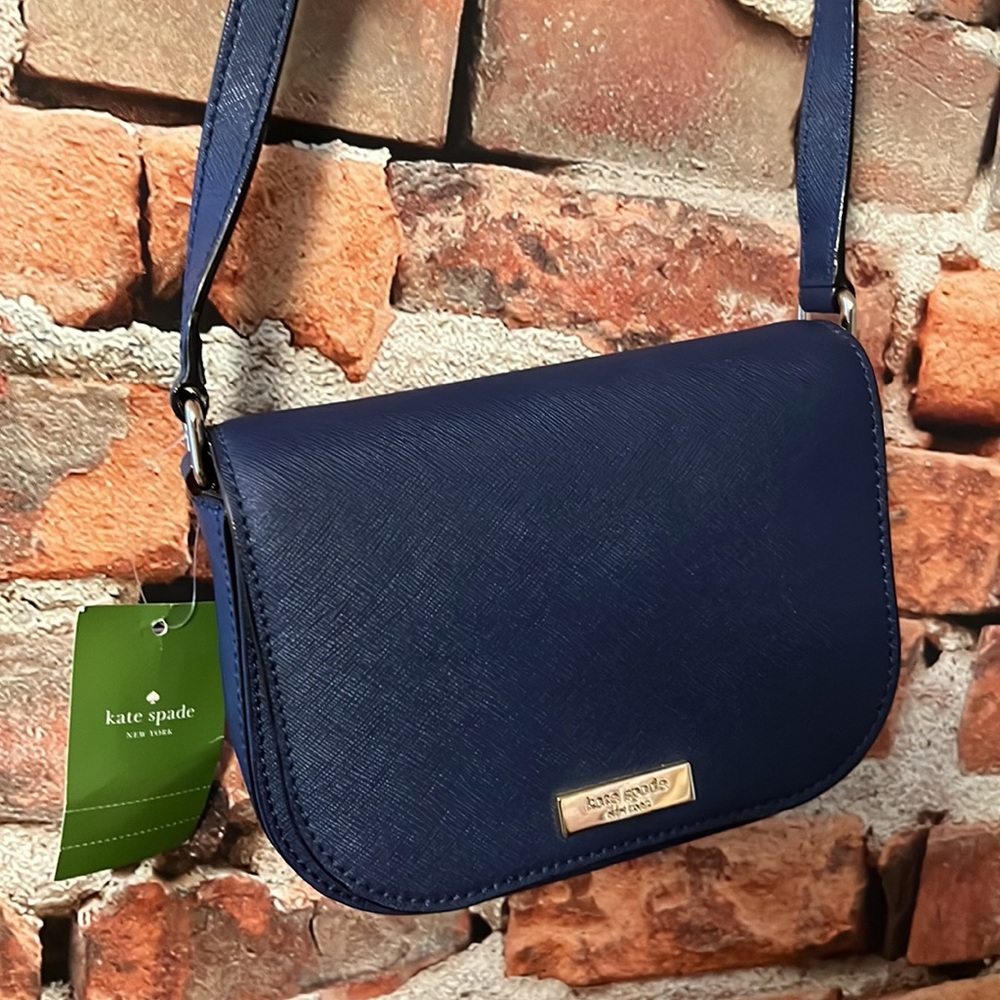 Kate spade Laurel way Blue mini crossbody bag - Picture 9 of 12